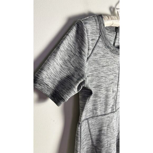 Athleta Womens Heathered Gray En Route Dress Fit And Flare Size Small - Picture 6 of 11